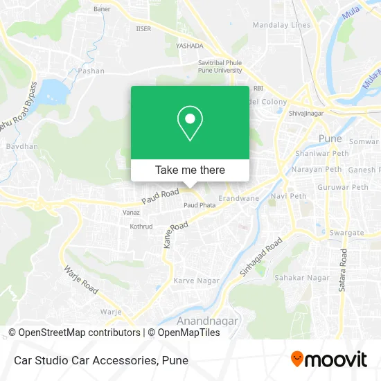 Car Studio Car Accessories map