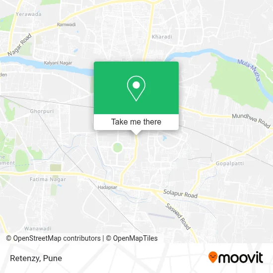 Retenzy map