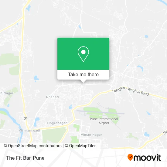 The Fit Bar map
