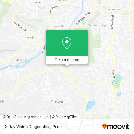 X-Ray Vision Diagnostics map