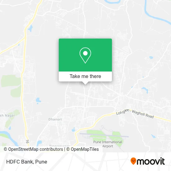 HDFC Bank map
