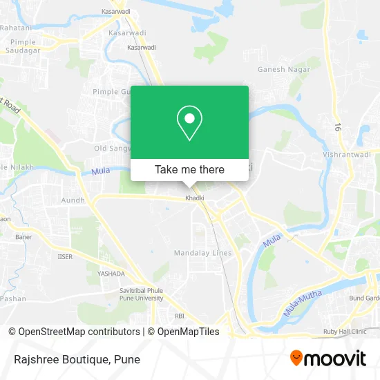 Rajshree Boutique map