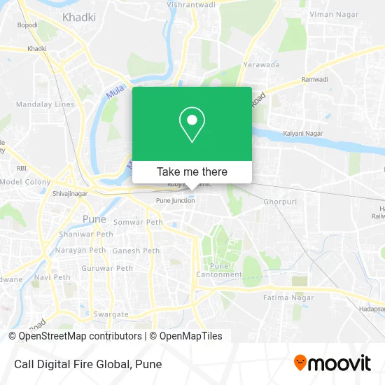 Call Digital Fire Global map
