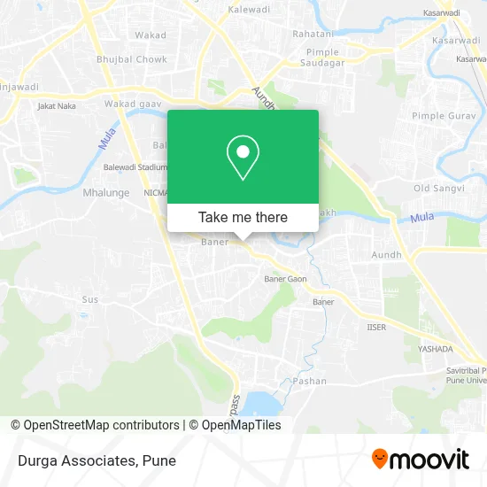 Durga Associates map