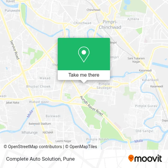 Complete Auto Solution map