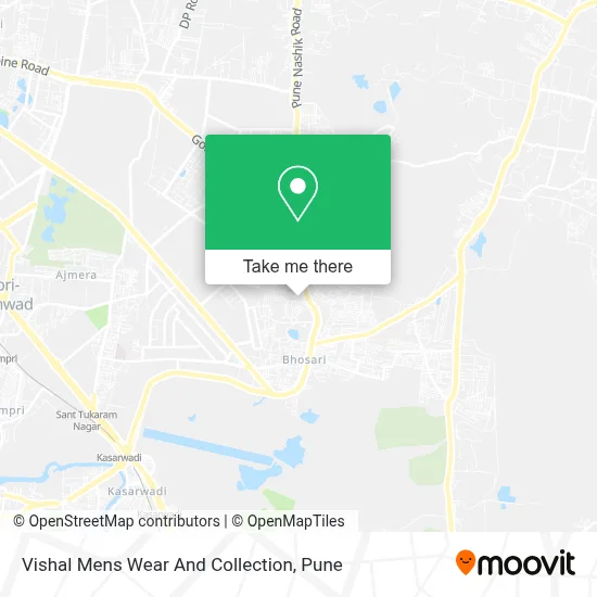 Vishal Mens Wear And Collection map