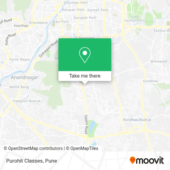Purohit Classes map