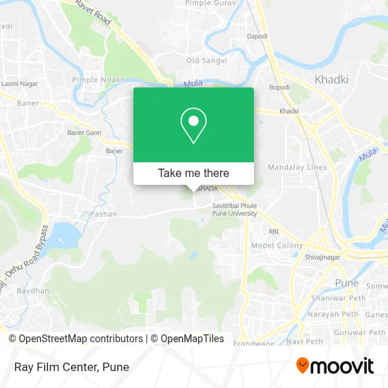 Ray Film Center map