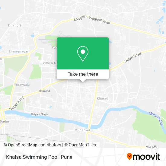 Khalsa Swimming Pool map