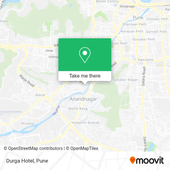 Durga Hotel map