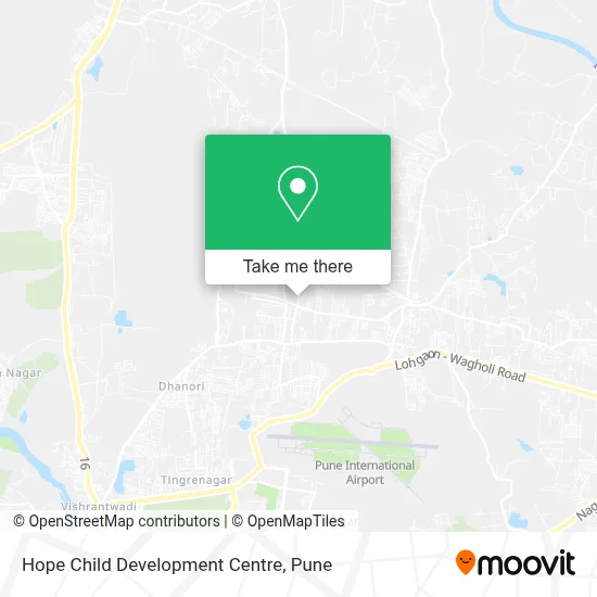 Hope Child Development Centre map