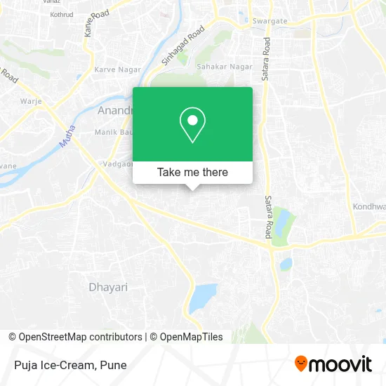 Puja Ice-Cream map