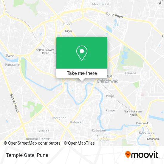 Temple Gate map