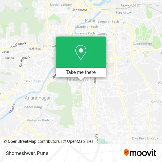 Shomeshwar map