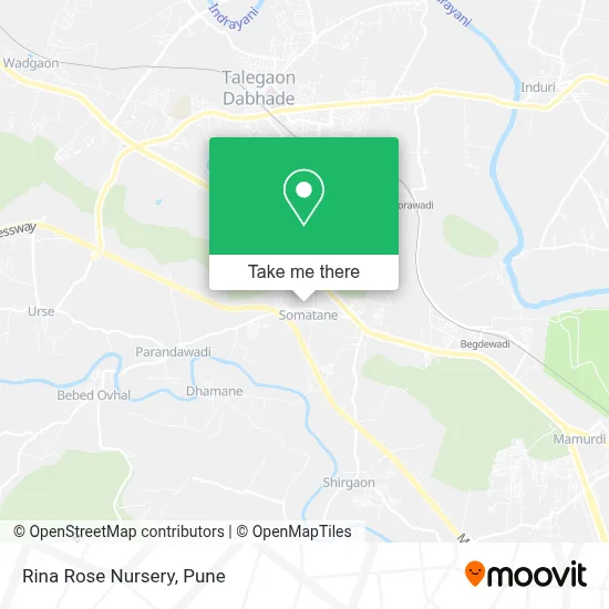 Rina Rose Nursery map