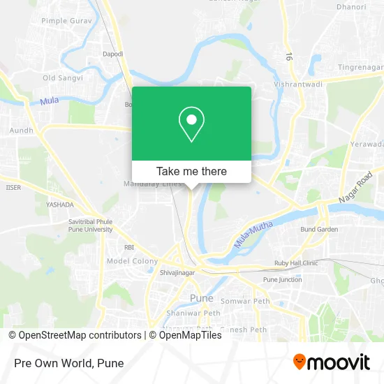 Pre Own World map