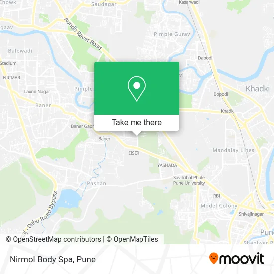 Nirmol Body Spa map