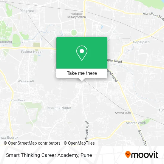 Smart Thinking Career Academy map