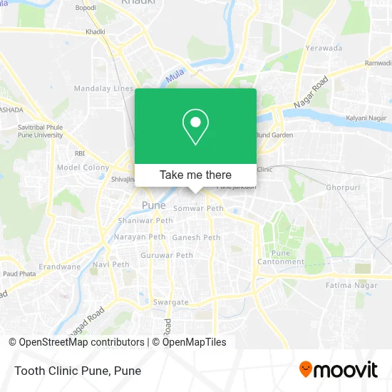 Tooth Clinic Pune map