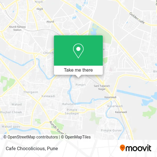 Cafe Chocolicious map