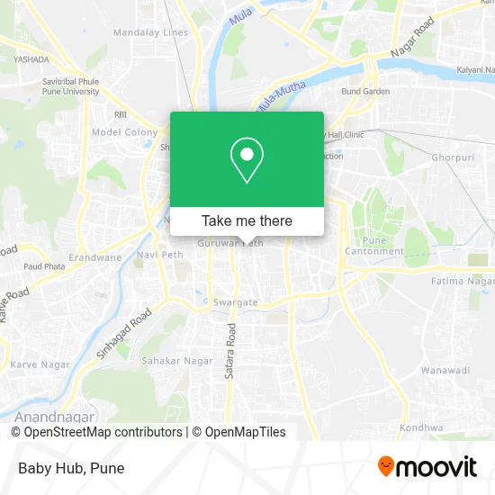 Baby Hub map