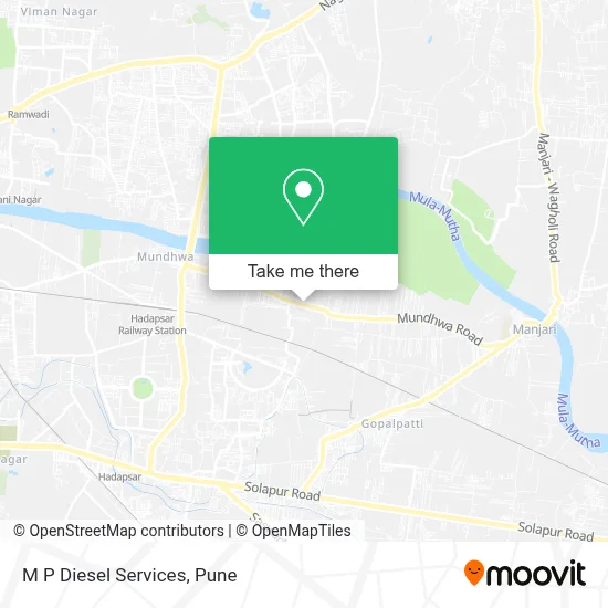 M P Diesel Services map