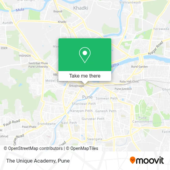 The Unique Academy map