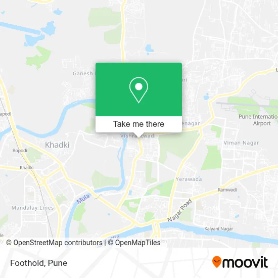 Foothold map