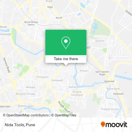 Nida Tools map