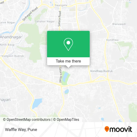 Waffle Way map