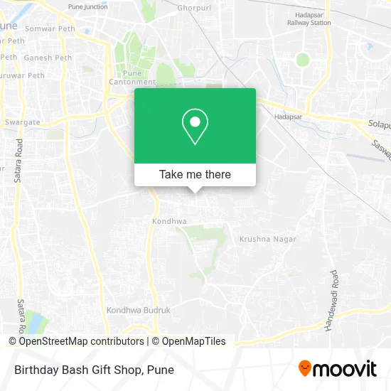 Birthday Bash Gift Shop map