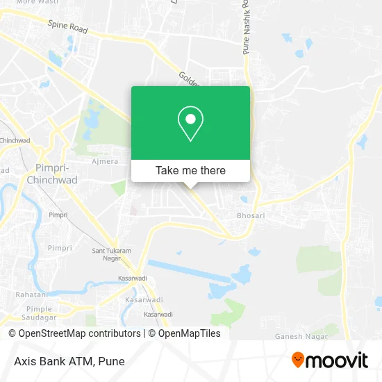 Axis Bank Atm map