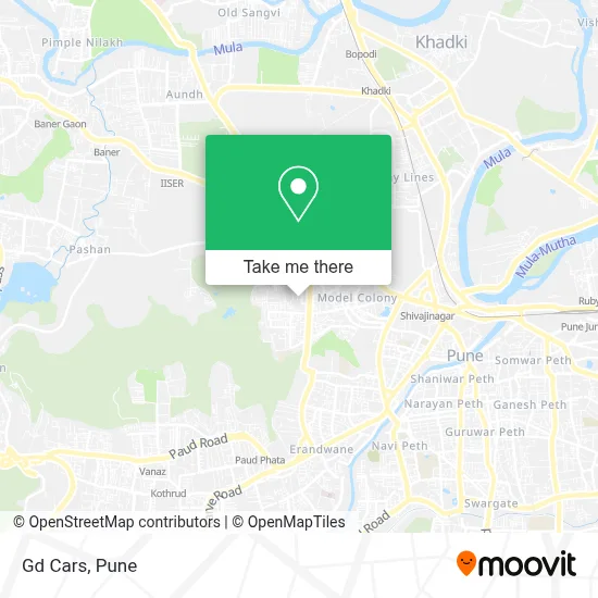 Gd Cars map
