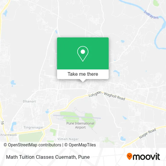 Math Tuition Classes Cuemath map