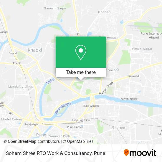 Soham Shree RTO Work & Consultancy map