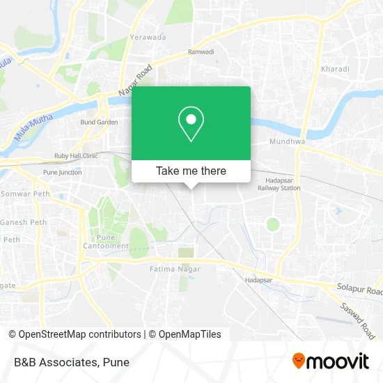 B&B Associates map