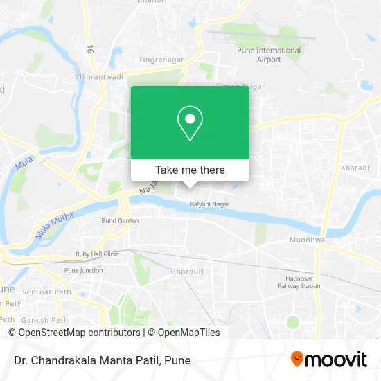 Dr. Chandrakala Manta Patil map