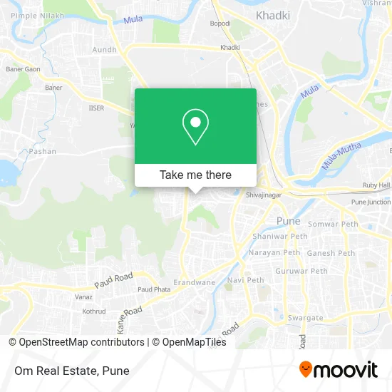 Om Real Estate map