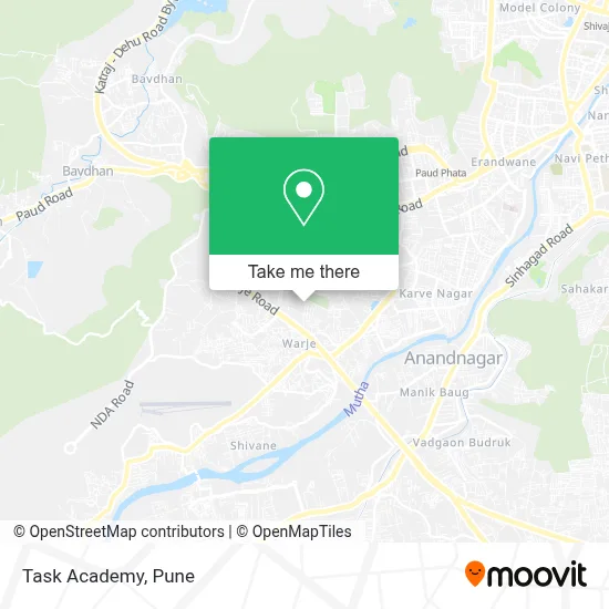 Task Academy map