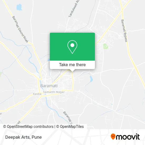 Deepak Arts map