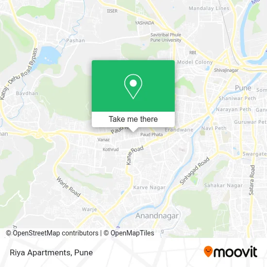Riya Apartments map