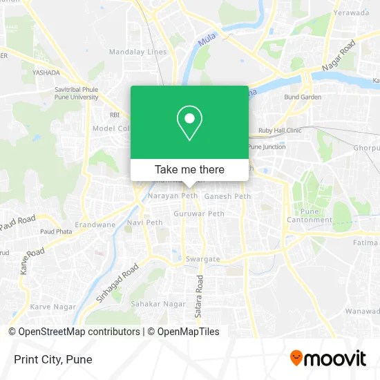 Print City map