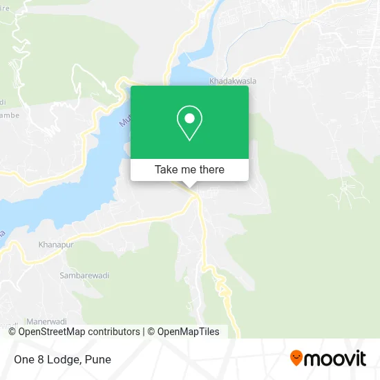 One 8 Lodge map
