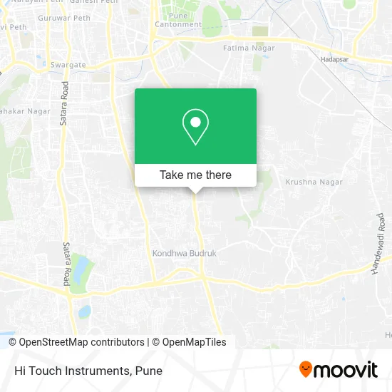 Hi Touch Instruments map