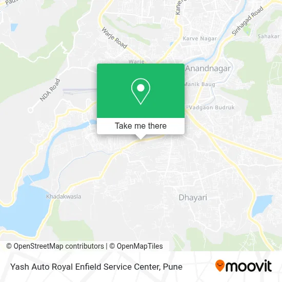 Yash Auto Royal Enfield Service Center map