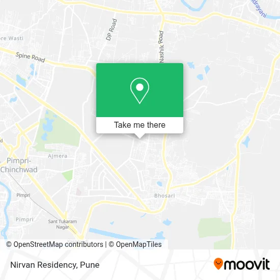 Nirvan Residency map