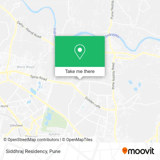 Siddhraj Residency map
