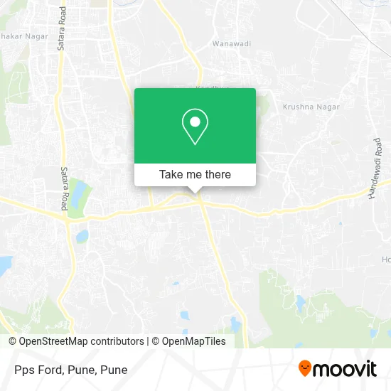 Pps Ford, Pune map