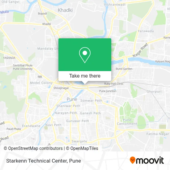 Starkenn Technical Center map