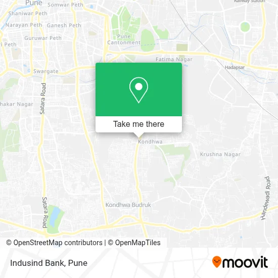 Indusind Bank map
